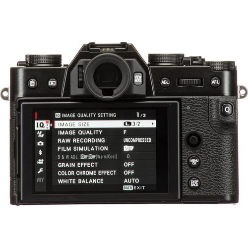 FUJIFILM X-T30 Mirrorless Digital Camera (Body Only) - Kit with 2X 64GB Memory Cards + More