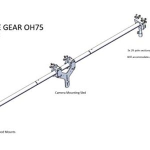 Glide Gear OH 75 Overhead Camera Pole Mount System