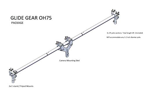 Glide Gear OH 75 Overhead Camera Pole Mount System