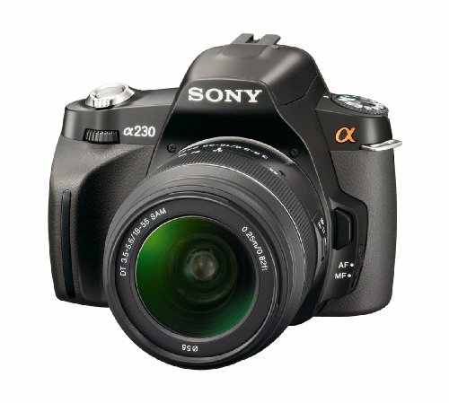 Sony Alpha A230L 10.2 MP Digital SLR Camera with Super SteadyShot INSIDE Image Stabilization and 18-55mm Lens (Discontinued by Manufacturer)