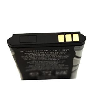 FITHOOD BL-5B Rechargeable Battery Suitable for Household Radio with Current Protection(3.7V 890mAh)