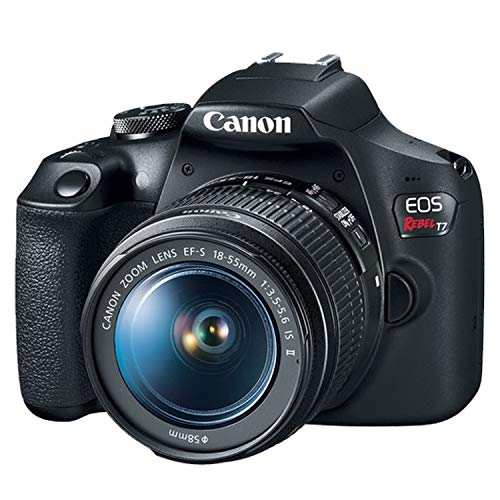 Canon EOS Rebel T7 18-55mm f/3.5-5.6 is II Kit | 24.1MP APS-C CMOS Sensor| DIGIC 4+ Image Processor| 3.0" 920k-Dot LCD Monitor + 128GB Memory