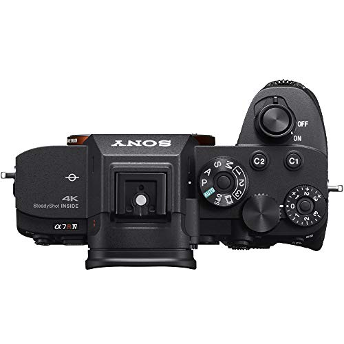 Sony a7R IV Full-Frame Mirrorless Camera Body FE 50mm F1.8 Full-Frame Lens ILCE-7RM4 + SEL50F18F Bundle with Photo Video LED, Monopod,64GB, Software, Deco Gear Backpack & Accessories
