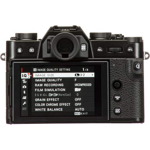 Fujifilm X-T30 Mirrorless Digital Camera (Body - Black) 16619011 Bundled with 2X 32GB Sandisk Memory Cards + More