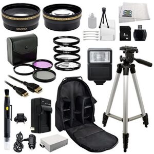 outdoor ultimate accessory package for the canon eos rebel t2i, t3i, t4i, t5i, 550d, 600d, 650d, 700d, kiss x4, x5, kiss x6 & kiss x7i digital slr camera (which fits canon 18-55mm, 55-250mm, 75-300mm iii, 70-300mm is usm, 28mm f1.8, 50mm f1.4, 85mm f1.8 o