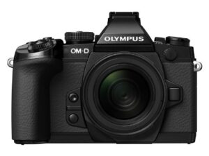 olympus om-d e-m1 mirrorless micro four thirds digital camera with ed 12-50mm f3.5-6.3 ez lens kit – international version (no warranty)