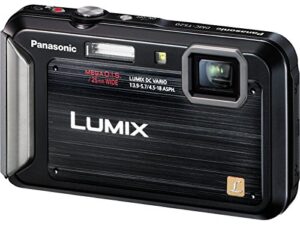 panasonic lumix ts20 16.1 mp tough waterproof digital camera with 4x optical zoom (black) (old model)
