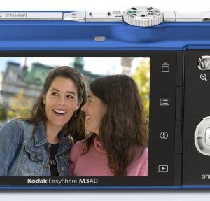 Kodak Easyshare M340 Digital Camera (Blue)