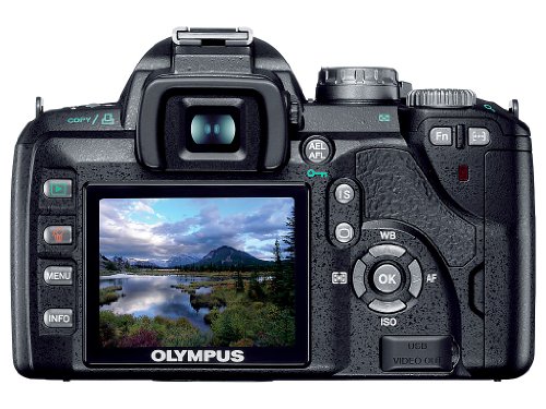 Olympus Evolt E410 10MP Digital SLR Camera with 14-42mm f/3.5-5.6 and 40-150mm f/4.0-5.6 Zuiko Lenses