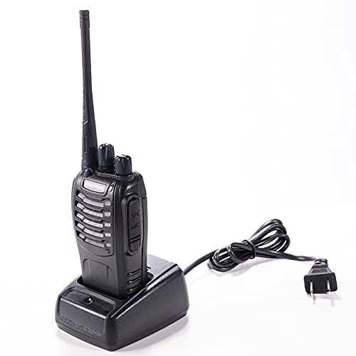 Baofeng BF-888S Ham Two Way Radio, Walkie Talkie with Rechargeable Battery Headphone Wall Charger Long Range 16 Channels (2 Pack)