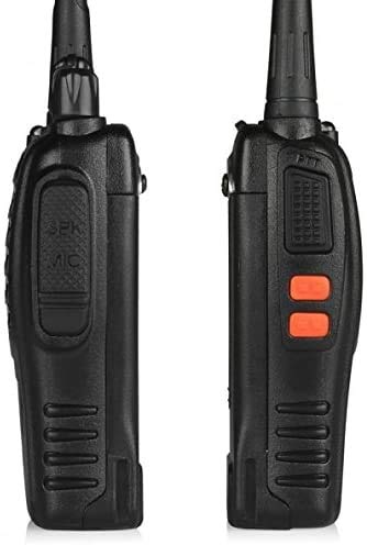 Baofeng BF-888S Ham Two Way Radio, Walkie Talkie with Rechargeable Battery Headphone Wall Charger Long Range 16 Channels (2 Pack)