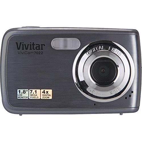 ViviCam 7022 7.1 Megapixel Compact Camera-7.45 mm - Graphite