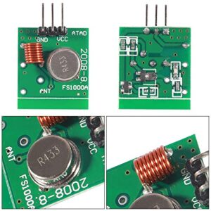 5Pcs 433MHz RF Wireless Transmitter and Receiver Module Kit for ARM/MCU