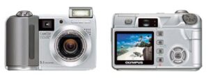 olympus camedia c5500 5.1mp digital camera with 5x optical zoom