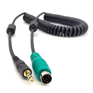 digirig 9600 baud minidin6 audio & ptt cable mobile