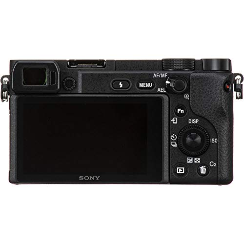 Sony Alpha a6400 Mirrorless Digital Camera with 16-50mm Lens + 2 x 32GB Memory Cards, Sturdy Equipment Carrying Case, Spider Tripod, Software Kit and More