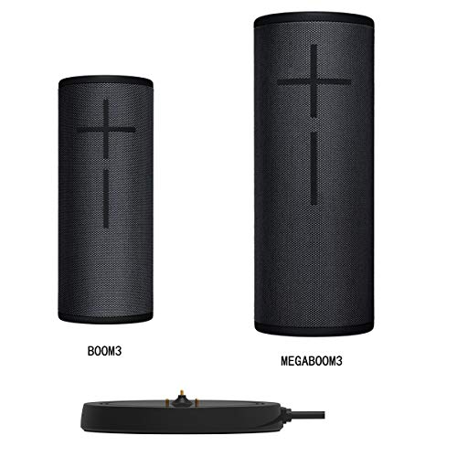 Soarking Power Up Charging Dock Compatible with Ultimate Ears UE Boom 3/Megaboom 3/Blast/Megablast(Wall Charger and 5 Feet Cable Included) Black