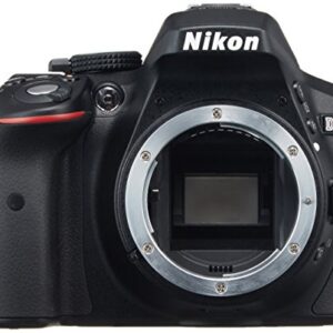 Nikon D5300 24.2 MP CMOS Digital SLR Camera with Built-in Wi-Fi and GPS Body Only (Black) - International Version (No Warranty)