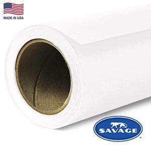 Savage Seamless Background Paper - #1 Super White (53 in x 36 ft)