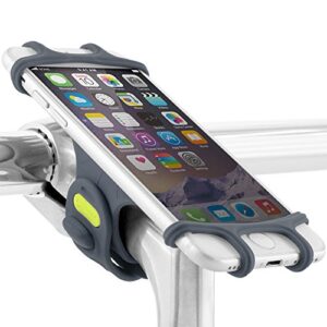 【bone】 bike phone mount, universal bicycle stem handlebar cell phone holder for 4 to 6 inch smartphone (bike tie pro-dark blue)