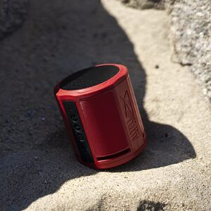 Altec Lansing HydraOrbit - Waterproof Bluetooth Speaker, Lightweight & Portable Speaker for Travel & Outdoor Use, Red