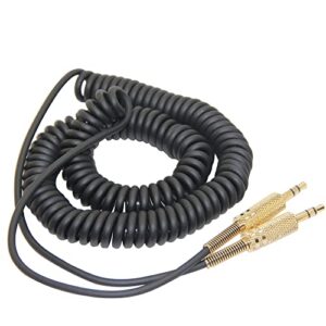 BUTIAO for Marshall Speaker Cable, Replacement Aux Extension Cord 3.5mm Coiled Audio Cable for Marshall Action II Stanmore II Woburn II Stockwell Bluetooth Speaker