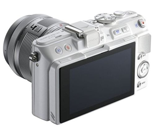 Olympus Pen Lite E-PL6 Micro SLR Digital Camera with 14-42mm Lens (White)