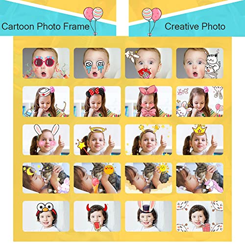 CUIFATI Kids Camera, 2.0inch 20MP Kid Digital Video Selfie Cameras for Kids,Children's Digital Camera with 32GB SD Card, Best Birthday Gifts for Boys, Girls Age 3 to 12(Panda)