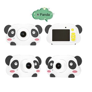 CUIFATI Kids Camera, 2.0inch 20MP Kid Digital Video Selfie Cameras for Kids,Children's Digital Camera with 32GB SD Card, Best Birthday Gifts for Boys, Girls Age 3 to 12(Panda)