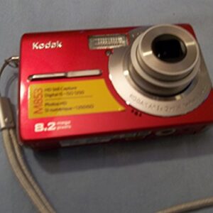 Kodak Easyshare M853 8.2 MP Digital Camera with 3xOptical Zoom (Red)