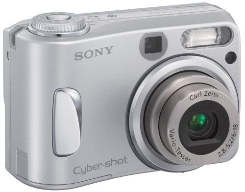 Sony Cybershot DSCS90 4.1 MP Digital Camera with 3x Optical Zoom