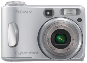 sony cybershot dscs90 4.1 mp digital camera with 3x optical zoom