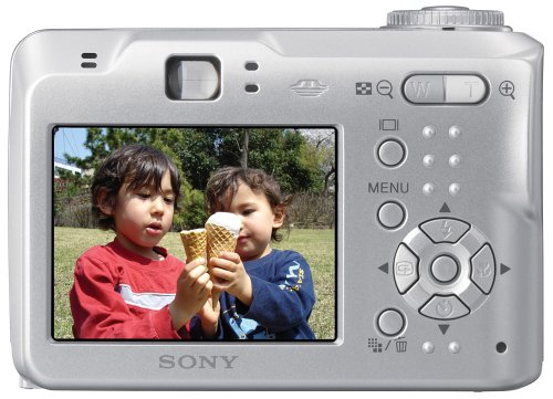 Sony Cybershot DSCS90 4.1 MP Digital Camera with 3x Optical Zoom