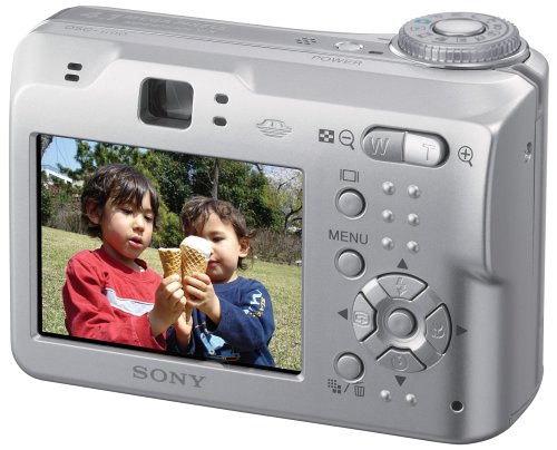 Sony Cybershot DSCS90 4.1 MP Digital Camera with 3x Optical Zoom