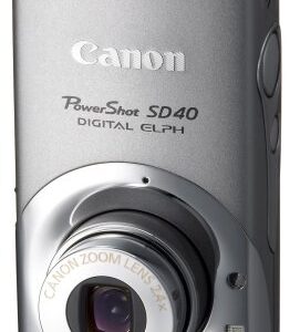 Canon PowerShot SD40 7.1MP Digital Elph Camera with 2.4x Optical Zoom (Olive Gray)