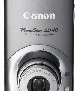 Canon PowerShot SD40 7.1MP Digital Elph Camera with 2.4x Optical Zoom (Olive Gray)