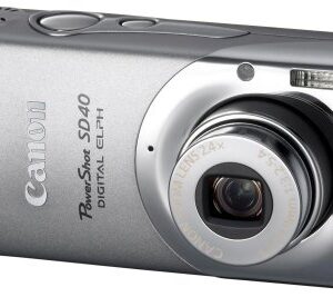 Canon PowerShot SD40 7.1MP Digital Elph Camera with 2.4x Optical Zoom (Olive Gray)