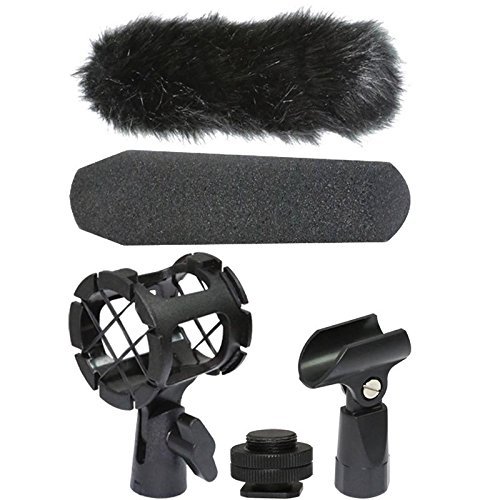 Canon XA30 Camcorder External Microphone Vidpro XM-55 13-Piece Professional Video & Broadcast Unidirectional Condenser Microphone Kit