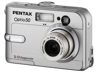 Pentax Optio 50 5MP Digital Camera with 3x Optical Zoom