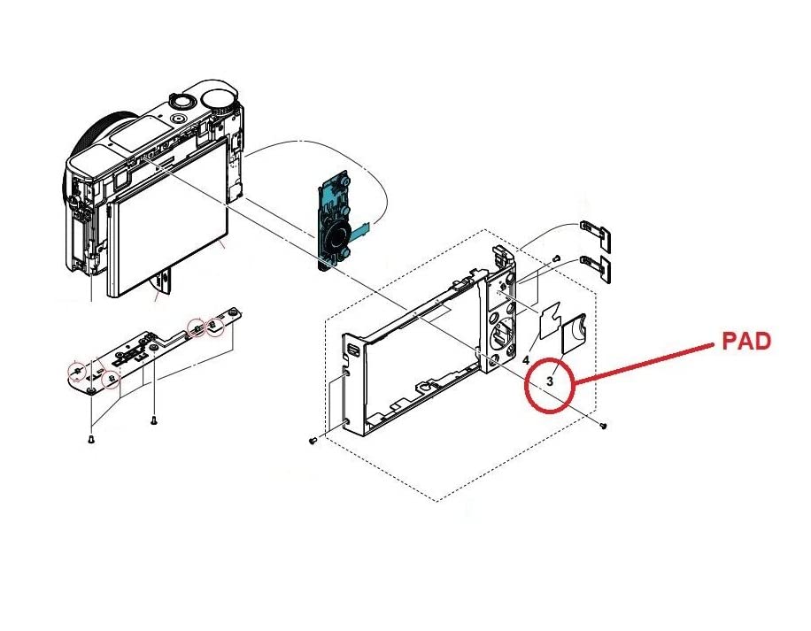 Movie Pad Compatible with Sony Digital Camera