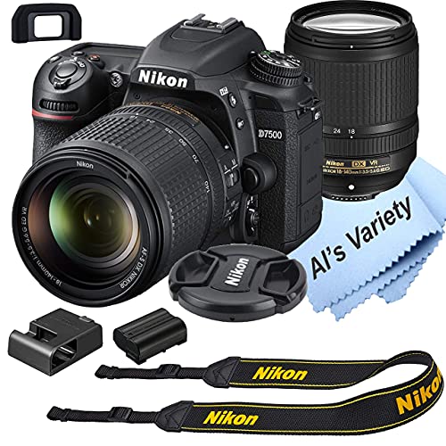 Nikon Intl Nikon D7500 DSLR Camera Kit with 18-140mm VR Lens | Built-in Wi-Fi | 20.9 MP CMOS Sensor | EXPEED 5 Image Processor and Full HD | SnapBridge Bluetooth Connectivity (Renewed)