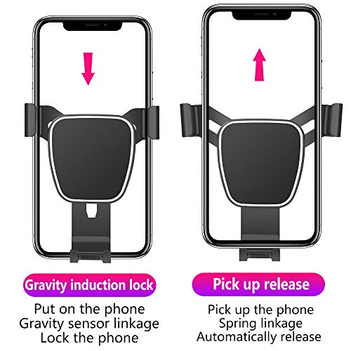LUNQIN Car Phone Holder for 2016-2021 Honda Civic Auto Accessories Navigation Bracket Interior Decoration Mobile Cell Phone Mount
