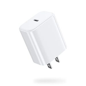 20w usb c charger, jsaux usb-c pd fast charger block type c wall charger power adapter compatible with iphone 14/14 pro/14 pro max/14 plus/13/12/11/se, ipad pro/air, google pixel 6/5/4, galaxy s22 s21