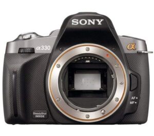 sony alpha dslr-a300 10.2mp digital slr camera with super steadyshot image stabilization (body)