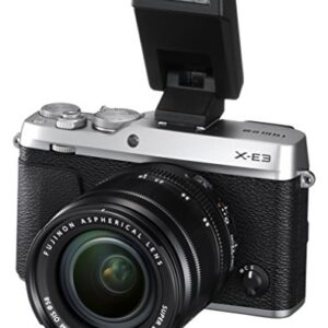 Fujifilm X-E3 Mirrorless Digital Camera w/XF18-55mm Lens Kit - Silver