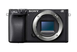 sony alpha 6400 | aps-c mirrorless camera (fast 0.02s autofocus, 24.2 megapixels, 4k movie recording, flip screen for vlogging)