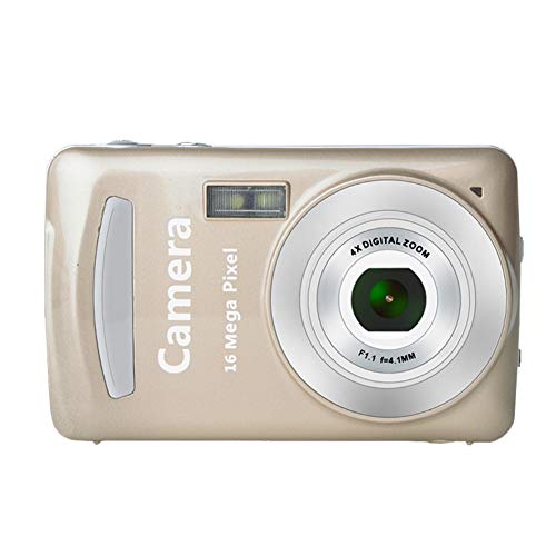 Digital Camera, 2.4'' TFT HD Digital Compact Cameras, 8Ｘ Digital Zoom Rechargeable Pocket Digital Cameras for Kids, Students, Teens, Elderly, Beginners