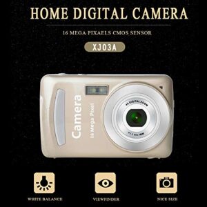 Digital Camera, 2.4'' TFT HD Digital Compact Cameras, 8Ｘ Digital Zoom Rechargeable Pocket Digital Cameras for Kids, Students, Teens, Elderly, Beginners