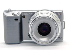 sony alpha nex-5 interchangeable lens digital camera body only (silver)