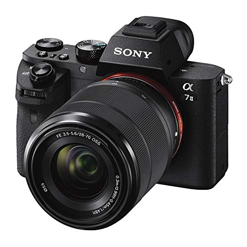 Sony Alpha a7II Mirrorless Digital Camera with 28-70mm f/3.5-5.6 OSS and 35mm f/1.8 Large Aperture Lens Bundle (6 Items)